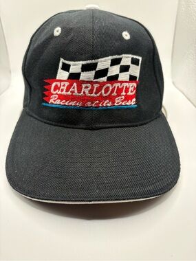 Vintage Charlotte Racing At Its Best City Hunter Adjustable NASCAR Hat
